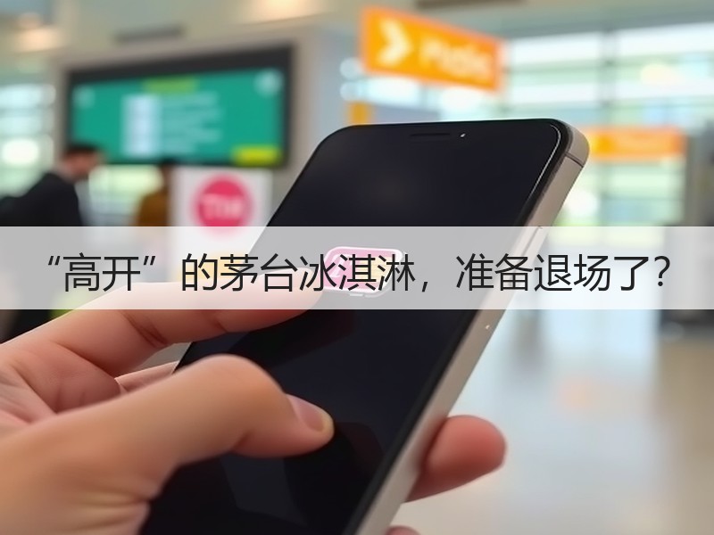“高开”的茅台冰淇淋，准备退场了？