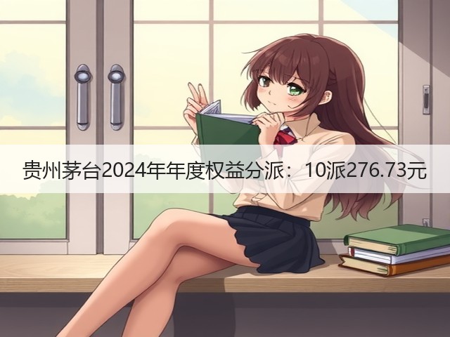 贵州茅台2024年年度权益分派：10派276.73元(图4)