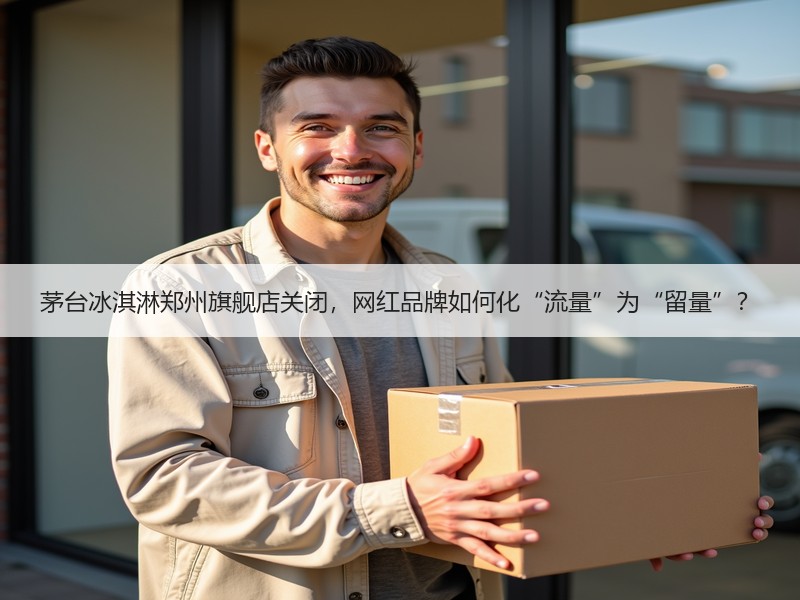 茅台冰淇淋郑州旗舰店关闭，网红品牌如何化