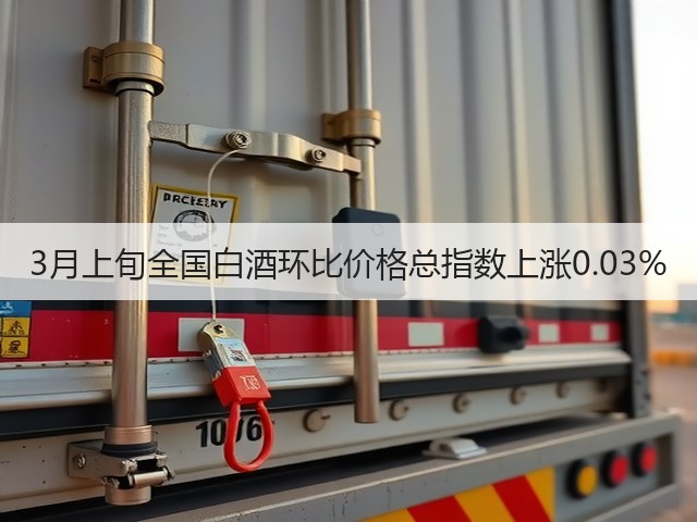 3月上旬全国白酒环比价格总指数上涨0.03%(图5) 3月上旬全国白酒环比价格总指数上涨0.03%(图5)