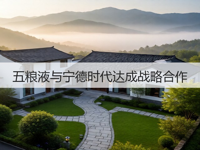 五粮液与宁德时代达成战略合作(图1)