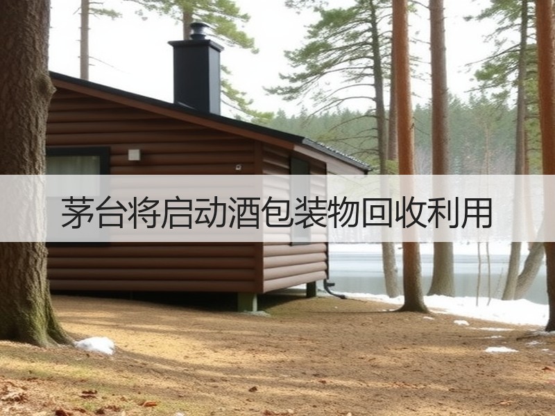 茅台将启动酒包装物回收利用