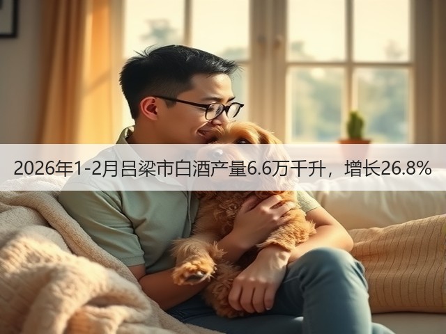 2026年1-2月吕梁市白酒产量6.6万千升，增长26.8%(图2)