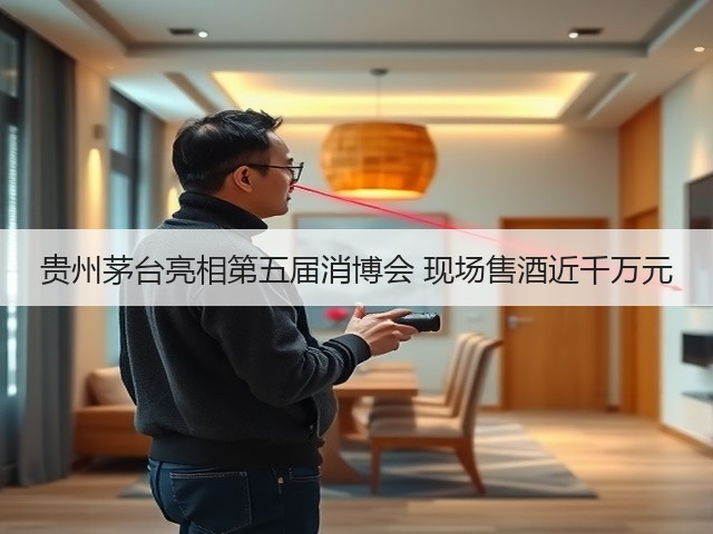 贵州茅台亮相第五届消博会 现场售酒近千万元(图5) 贵州茅台亮相第五届消博会 现场售酒近千万元(图5)