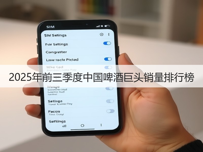 2025年前三季度中国啤酒巨头销量排行榜