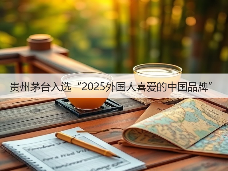 贵州茅台入选“2025外国人喜爱的中国品