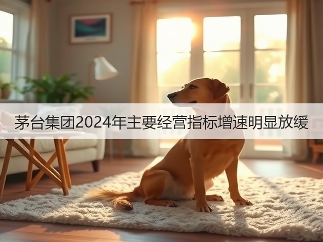 茅台集团2024年主要经营指标增速明显放缓(图5)