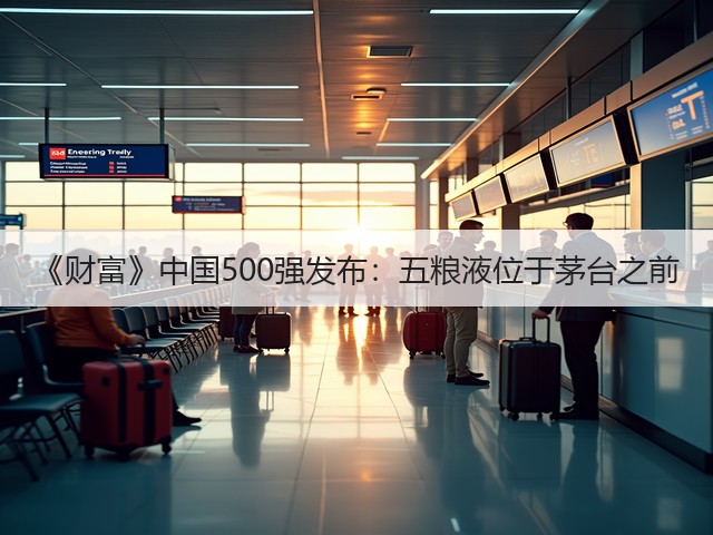 《财富》中国500强发布：五粮液位于茅台之前(图5)