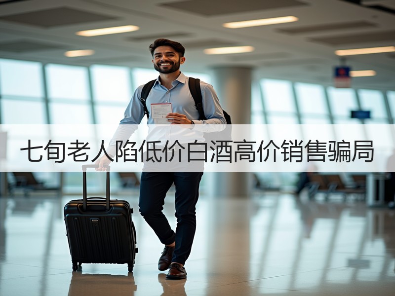 七旬老人陷低价白酒高价销售骗局