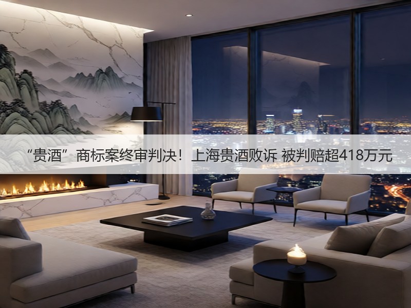 “贵酒”商标案终审判决！上海贵酒败诉 被
