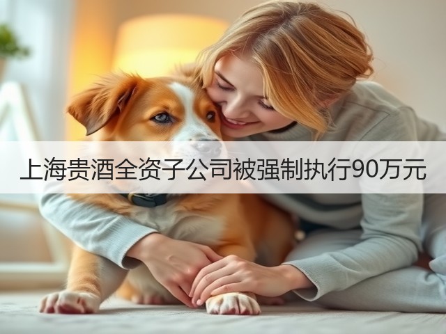 上海贵酒全资子公司被强制执行90万元(图2)