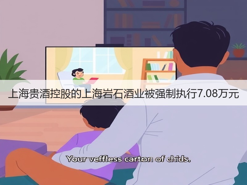上海贵酒控股的上海岩石酒业被强制执行7.