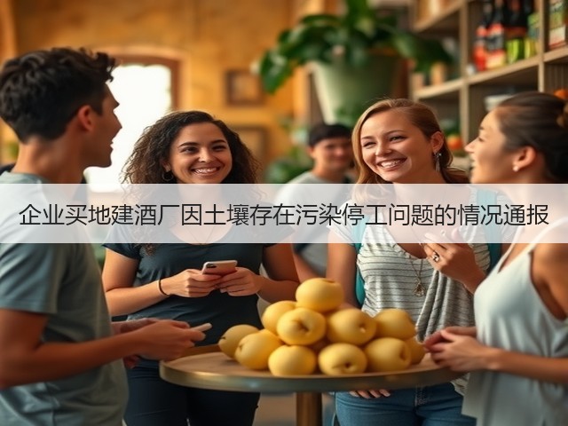 企业买地建酒厂因土壤存在污染停工问题的情况通报(图1)