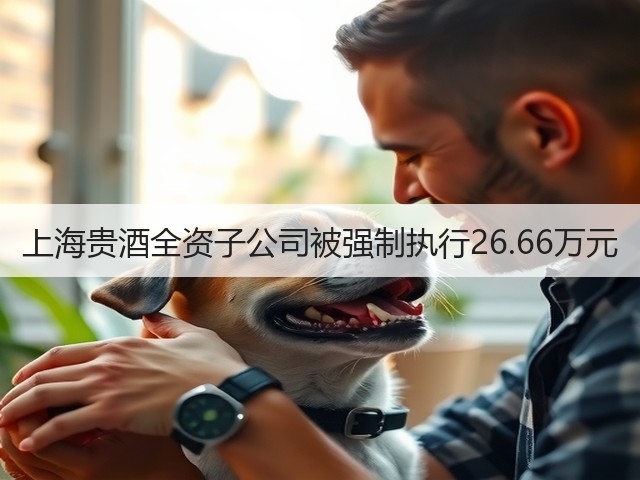 上海贵酒全资子公司被强制执行26.66万元(图5)