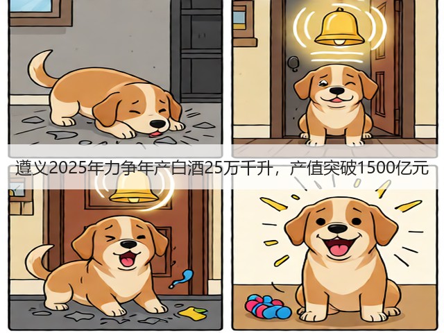 遵义2025年力争年产白酒25万千升，产值突破1500亿元(图2)
