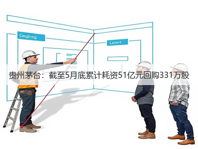 贵州茅台：截至5月底累计耗资51亿元回购331万股(图5)