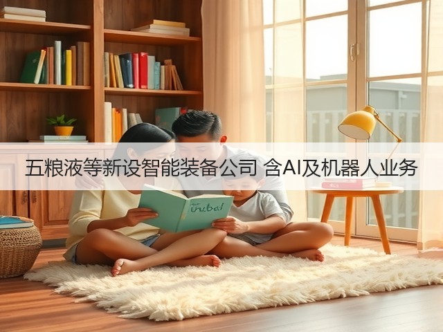 五粮液等新设智能装备公司 含AI及机器人业务(图4)