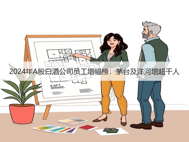 2024年A股白酒公司员工增幅榜：茅台及洋河增超千人(图5)