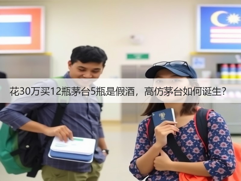 花30万买12瓶茅台5瓶是假酒，高仿茅台