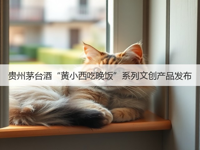 贵州茅台酒“黄小西吃晚饭”系列文创产品发布(图1)