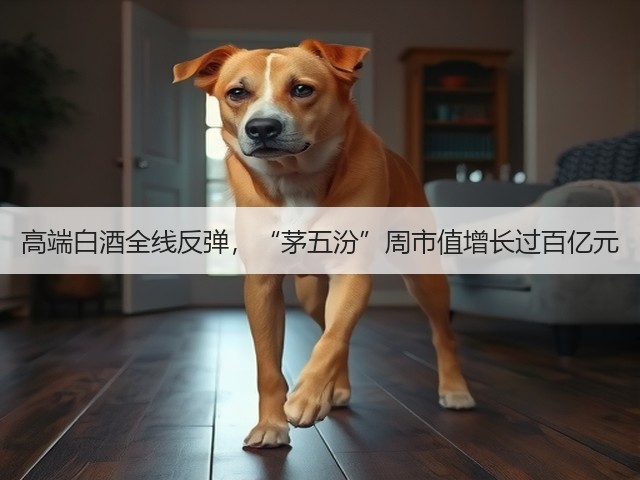 高端白酒全线反弹，“茅五汾”周市值增长过百亿元(图3)