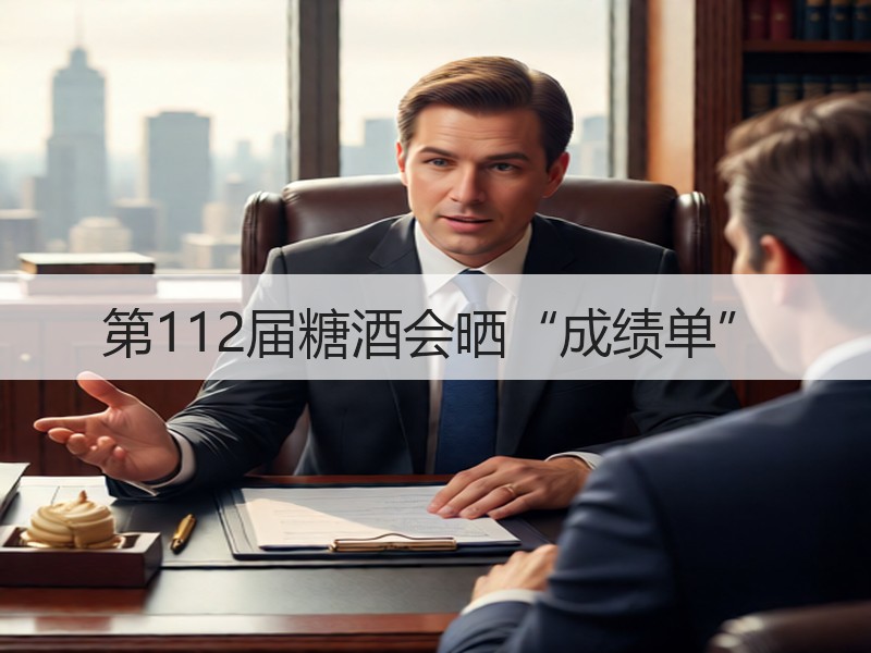 第112届糖酒会晒“成绩单”