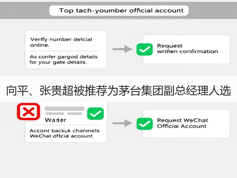 向平、张贵超被推荐为茅台集团副总经理人选