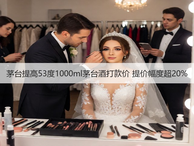 茅台提高53度1000ml茅台酒打款价 提价幅度超20%(图1)