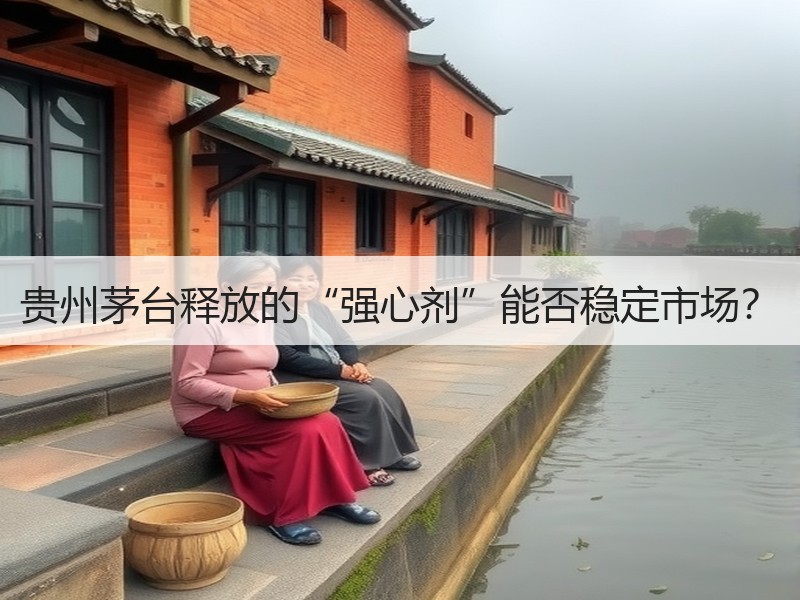 贵州茅台释放的“强心剂”能否稳定市场？
