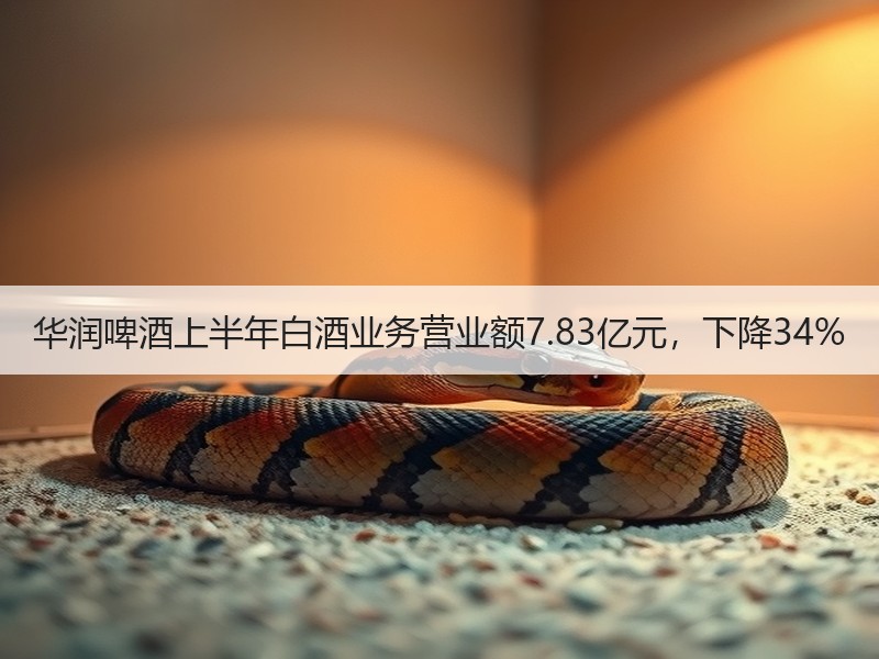 华润啤酒上半年白酒业务营业额7.83亿元