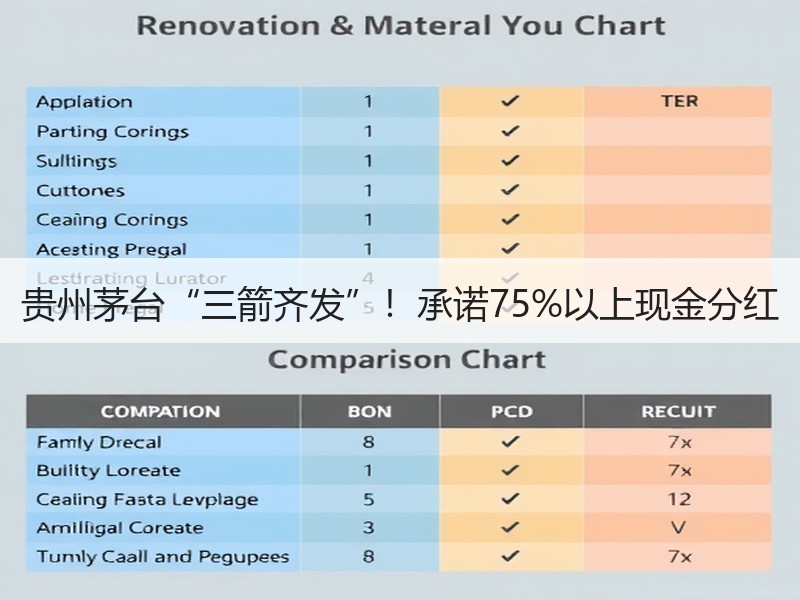 贵州茅台“三箭齐发”！承诺75%以上现金