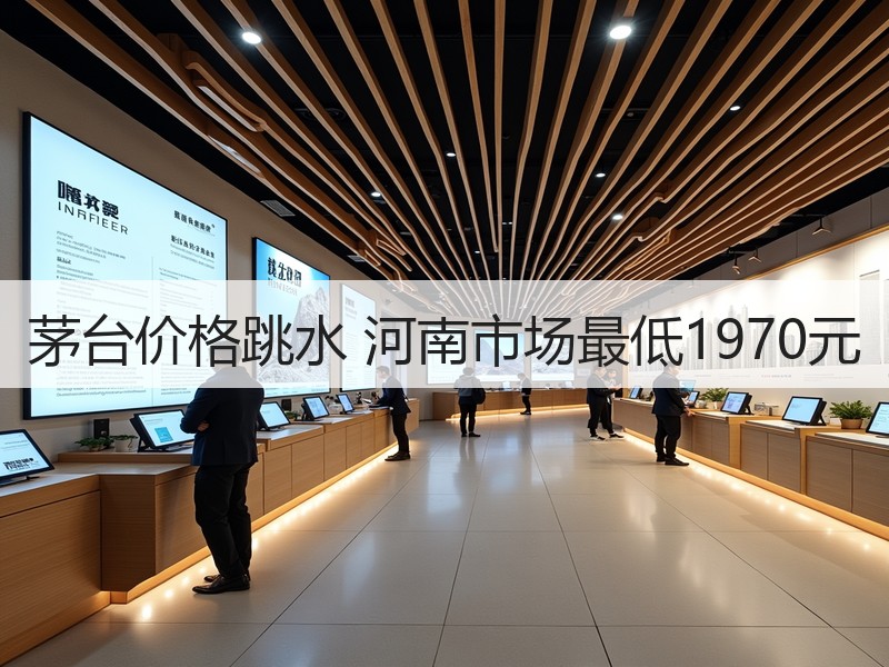茅台价格跳水 河南市场最低1970元