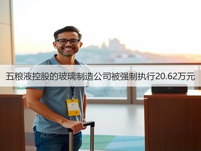 五粮液控股的玻璃制造公司被强制执行20.62万元(图1)
