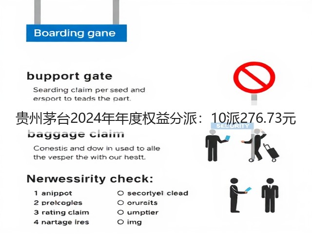 贵州茅台2024年年度权益分派：10派276.73元(图1)