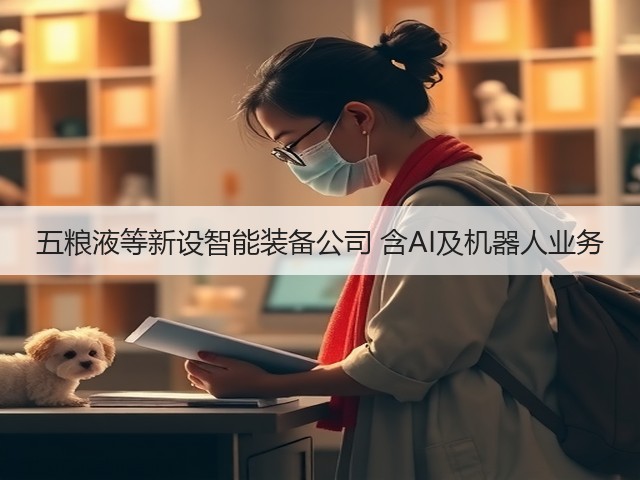 五粮液等新设智能装备公司 含AI及机器人业务(图1)