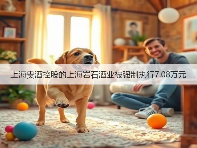 上海贵酒控股的上海岩石酒业被强制执行7.08万元(图1)