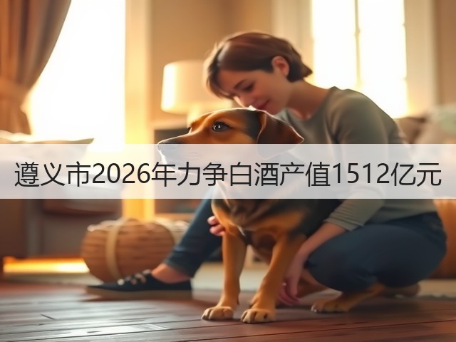 遵义市2026年力争白酒产值1512亿元(图1)