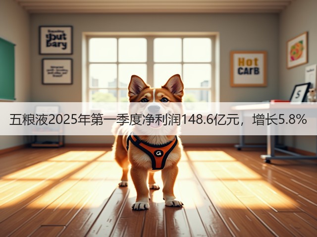 五粮液2025年第一季度净利润148.6亿元，增长5.8%(图2)