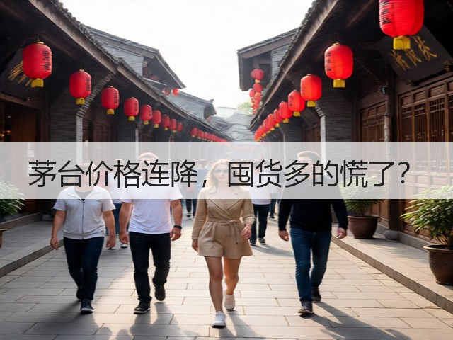 茅台价格连降，囤货多的慌了？(图3)