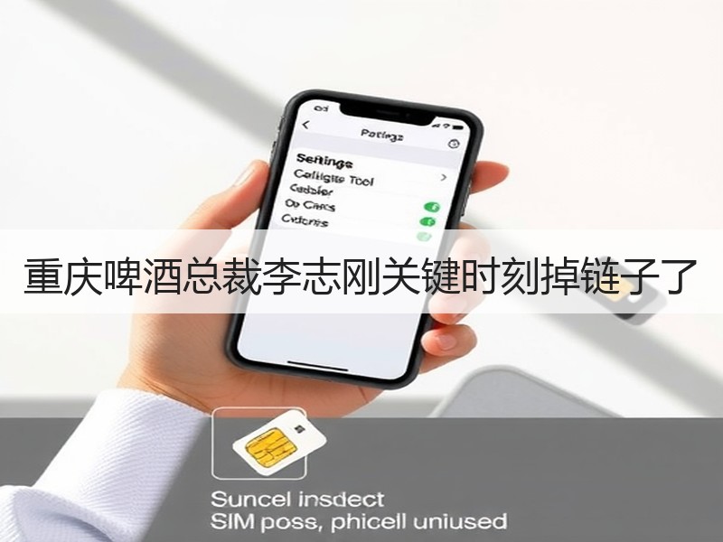 重庆啤酒总裁李志刚关键时刻掉链子了