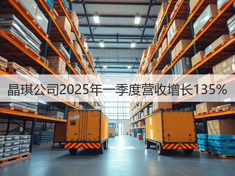 晶琪公司2025年一季度营收增长135%