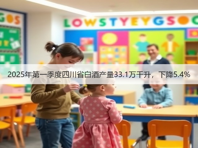 2025年第一季度四川省白酒产量33.1万千升，下降5.4%(图4)