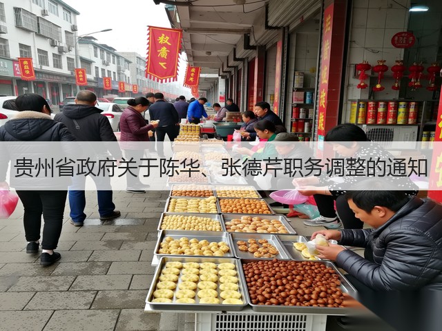 贵州省政府关于陈华、张德芹职务调整的通知(图4)