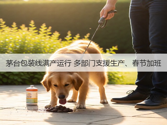 茅台包装线满产运行 多部门支援生产、春节加班(图4)