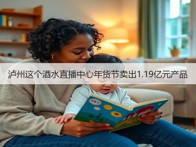泸州这个酒水直播中心年货节卖出1.19亿元产品(图2)