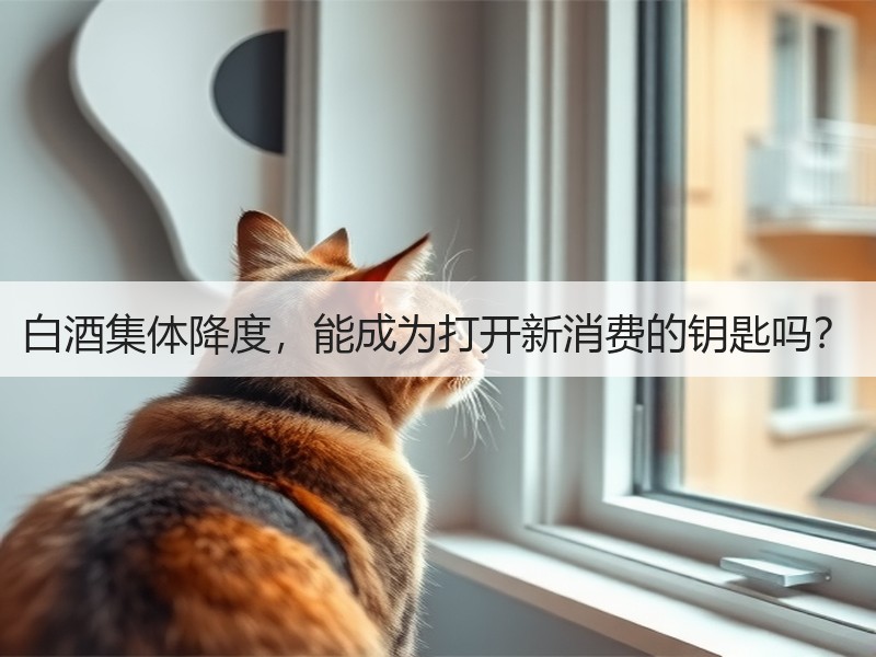 白酒集体降度，能成为打开新消费的钥匙吗？