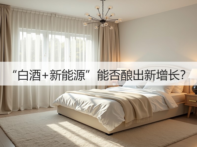 “白酒+新能源”能否酿出新增长？