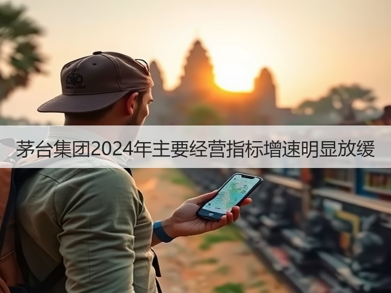 茅台集团2024年主要经营指标增速明显放
