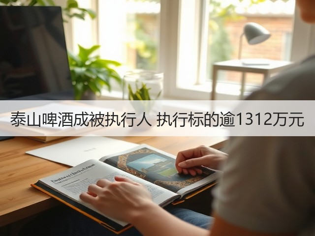 泰山啤酒成被执行人 执行标的逾1312万元(图5)
