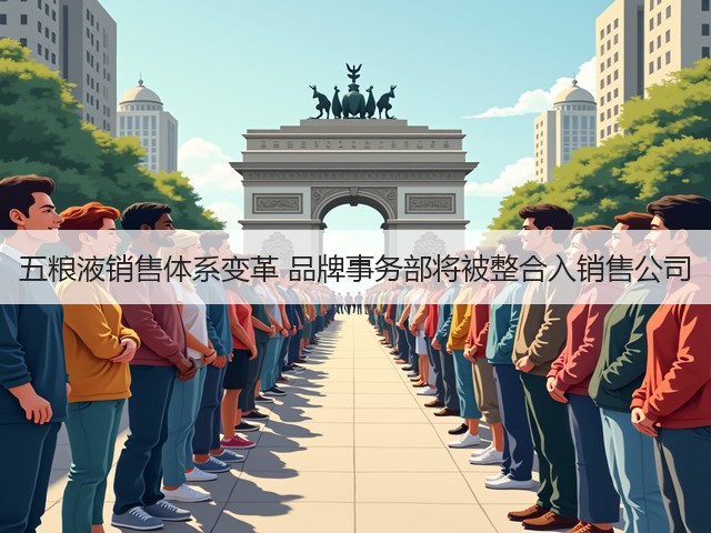 五粮液销售体系变革 品牌事务部将被整合入销售公司(图4)